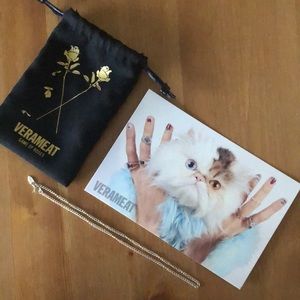 Verameat Normal People Chain Choker Necklace 13”